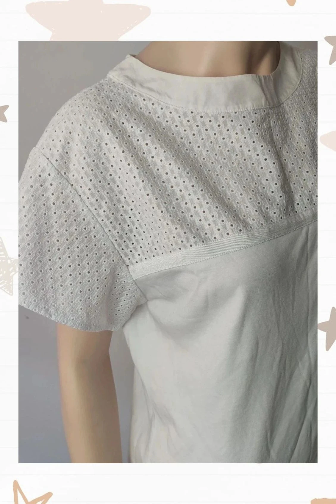 Witte jurk Maat M/L – photo 2